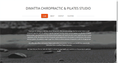 Desktop Screenshot of dimattiachiropractic.com